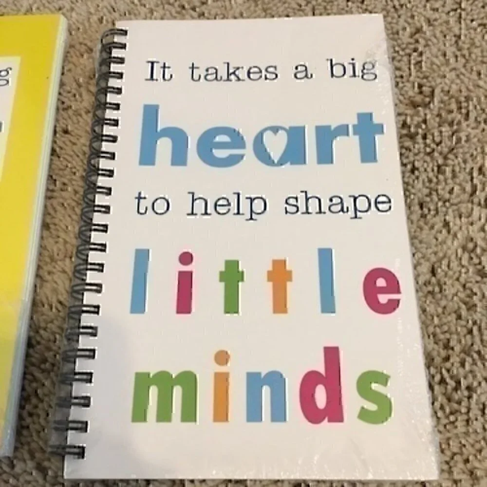 Set of 3 teacher notebooks new in package